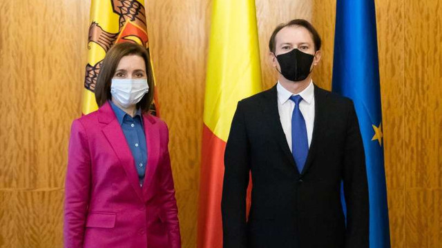 Premierul României, după întrevederea cu Maia Sandu: Indiferent de ce parte a Prutului trăim, suntem cu toții preocupați să gestionăm cât mai bine pandemia și să protejăm sănătatea cetățenilor noștri