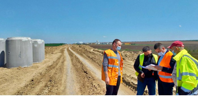 Construcția drumului de ocolire a satului Slobozia Mare, Cahul, este realizată în proporție de 20%