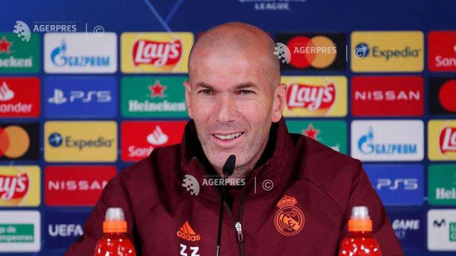 Fotbal - Real Madrid: ''Este absurd să se creadă că nu vom fi în Liga Campionilor în sezonul viitor'' (Zidane)