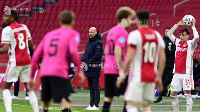 Fotbal: Antrenorul Erik ten Hag și-a prelungit contractul cu Ajax Amsterdam până în 2023