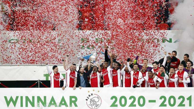 Ajax Amsterdam a cucerit al 35-lea titlu de campioană a Olandei 