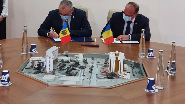 România și Republica Moldova au semnat astăzi un Acord privind reglementarea construirii mai multor apeducte

