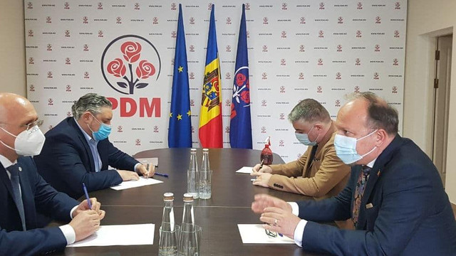 Liderul PDM, Pavel Filip, după întrevederea cu ambasadorul României, Daniel Ioniță: Faptele vorbesc și singure despre relația dintre țările noastre, care este una plină de sens și conținut