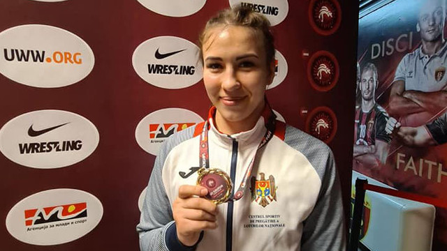 Luptătoarea Irina Rîngaci a câștigat și Europenele Under 23
