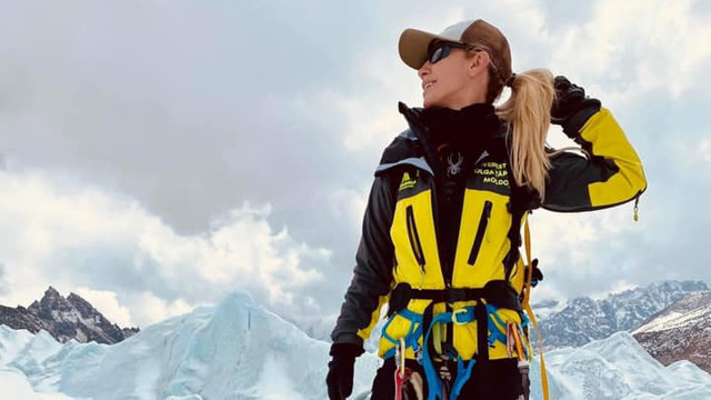 Prima femeie din R.Moldova care a cucerit Everestul 