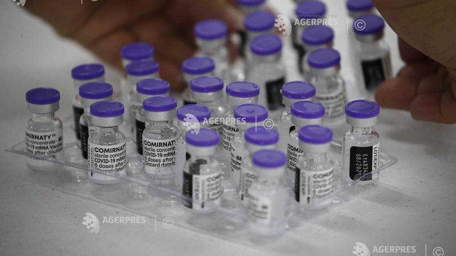 România primește o nouă tranșă de vaccin Pfizer - 698.490 de doze