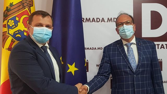 Liderul Platformei DA, Andrei Năstase, a avut o întrevedere cu ambasadorul României, Daniel Ioniță 