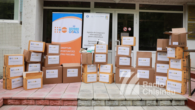 GALERIE FOTO| Lot de echipamente medicale de protecție anti-COVID-19, donat R.Moldova cu suportul UNFPA și al Guvernului României