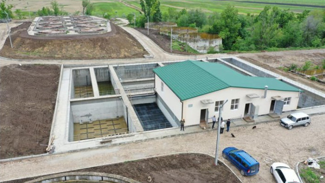 Stația de epurare din Căușeni va fi reconstruită până la finele anului