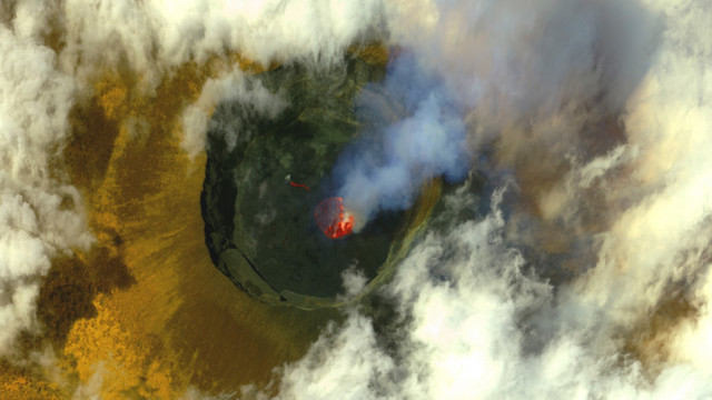 Apocalipsa, acum, în Congo. Imagini după erupția vulcanului Nyiragongo