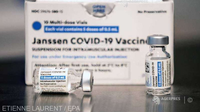România va recepționa miercuri 144.000 de doze de vaccin de la Johnson&Johnson