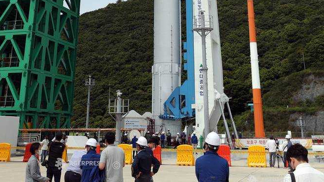 Coreea de Sud prezintă pentru prima dată o versiune de test a unei rachete spațiale dezvoltate pe plan local