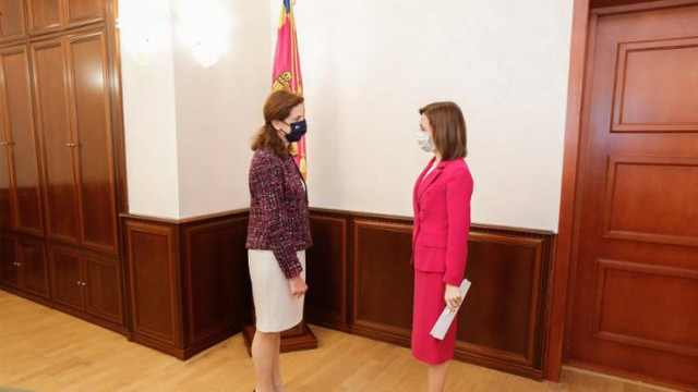 Relațiile bilaterale moldo-elene au fost abordate de președinta Maia Sandu cu Ambasadoarea Greciei în R. Moldova