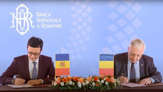 Banca Națională a Moldovei și Banca Națională a României au semnat un nou Acord de cooperare