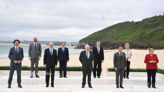 Boris Johnson deschide summitul G7; Prima Doamnă a SUA: ''Mă simt ca la o nuntă''