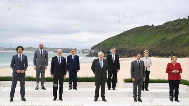 La inițiativa președintelui Joe Biden, G7 va lansa un plan mondial de infrastructură pentru a contracara China
