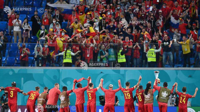 EURO 2020 | Rusia, învinsă acasă de Belgia cu 3-0