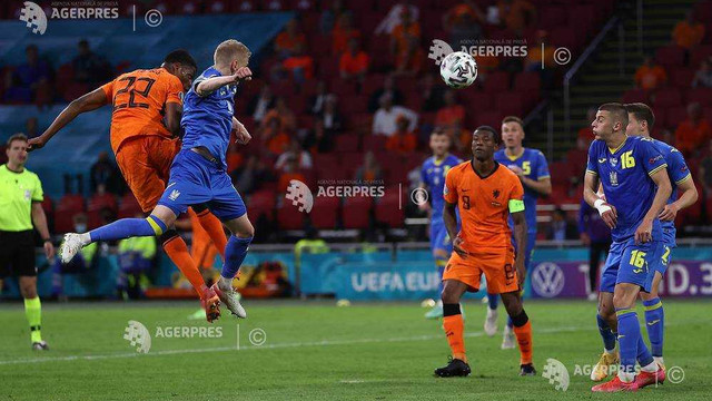 EURO 2020 | Victorie spectaculoasă a Olandei, 3-2 cu Ucraina