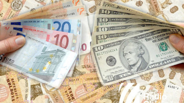 În luna mai leul moldovenesc s-a depreciat în valori medii cu 2,7% în raport cu dolarul SUA