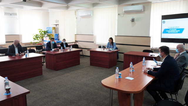 Reprezentanții CEC au avut o întrevedere cu reprezentanții misiunii internaționale de observare a alegerilor ENEMO

