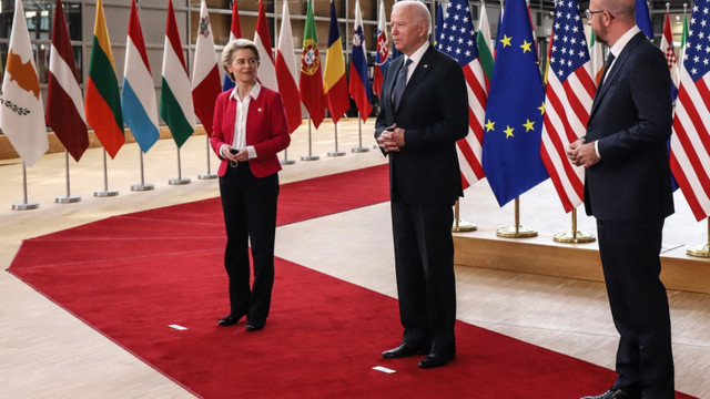 Joe Biden încheie disputa comercială cu UE, deschisă de Trump: „Părerile mele sunt radical diferite de cele ale predecesorului meu”
