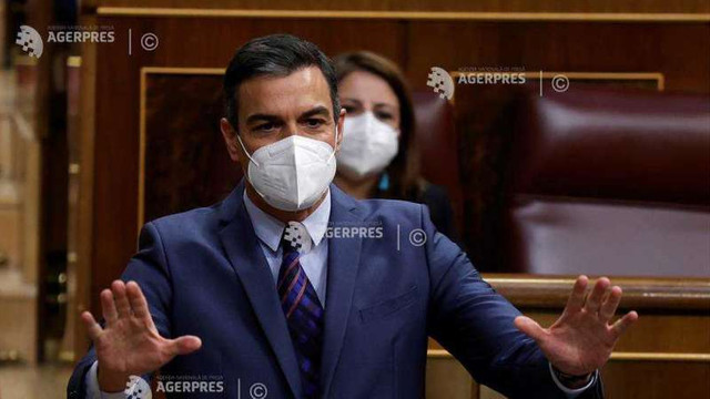 Spania: Premierul Pedro Sanchez promite că se va renunța în curând la purtarea măștii de protecție pe stradă