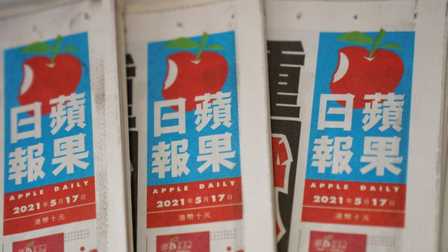 Locuitorii Hong Kong-ului au cumpărat masiv jurnalul Apple Daily