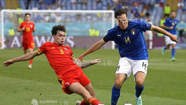 EURO 2020 | Italia a învins Țara Galilor cu 1-0 și a încheiat pe primul loc Grupa A
