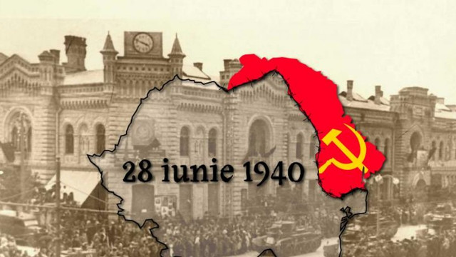 Astăzi se împlinesc 81 de ani de la ocuparea Basarabiei de către Uniunea Sovietică
