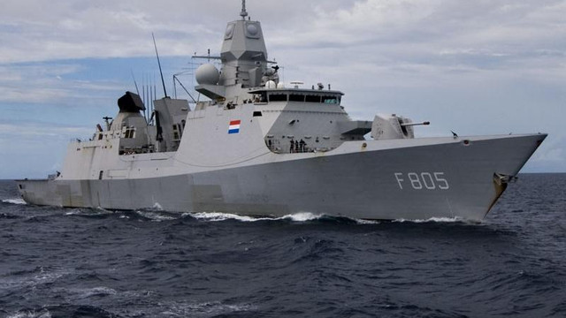 Olanda acuză că avioane rusești „iresponsabile” i-au hărțuit o fregată în Marea Neagră
