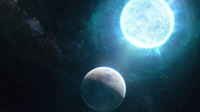 VIDEO | Astronomii au descoperit o stea pitică albă puțin mai mare decât Luna dar extrem de masivă
