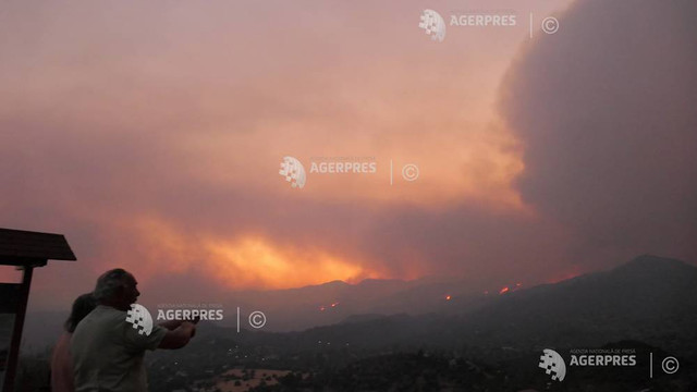 Cipru | Autoritățile se luptă cu stingerea unui incendiu de proporții izbucnit în sudul țării