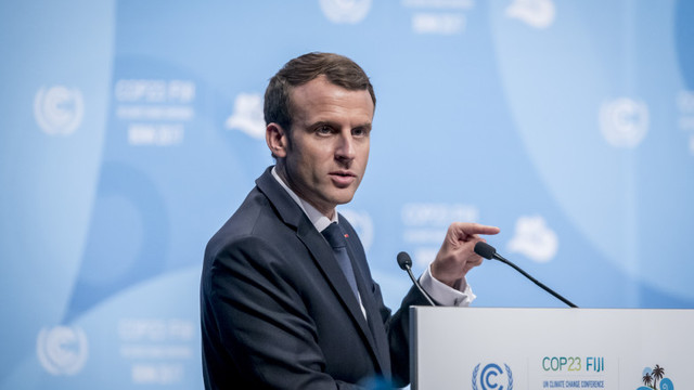 Inițiativa lui Macron pentru includerea luptei contra schimbărilor climatice în constituția Franței a eșuat în Senat
