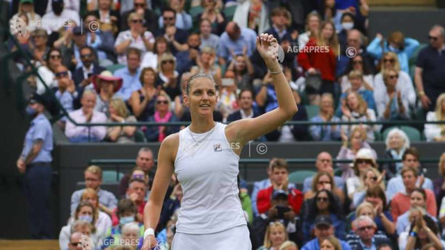 Tenis | Karolina Pliskova, prima semifinalistă la Wimbledon