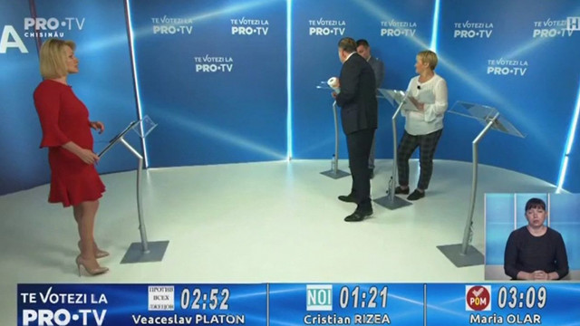 Dezbateri electorale | Veaceslav Platon: Trăiesc din economii, am 60 de milioane de dolari