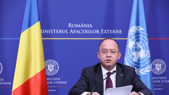 Bogdan Aurescu: România susține suveranitatea și integritatea teritorială a Ucrainei
