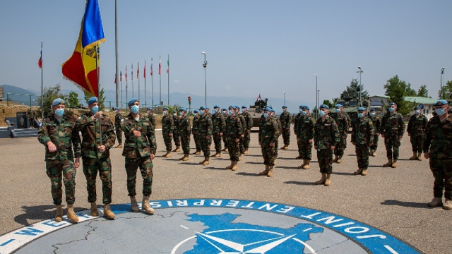 Contingentul KFOR-15 al Armatei Naționale și-a început activitatea în Kosovo
