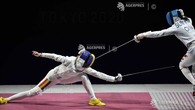 Scrimera română Ana-Maria Popescu a obținut argintul la Jocurile Olimpice de la Tokyo