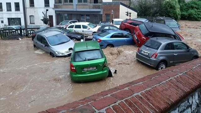 Belgia se confruntă cu noi inundații după furtunile violente
