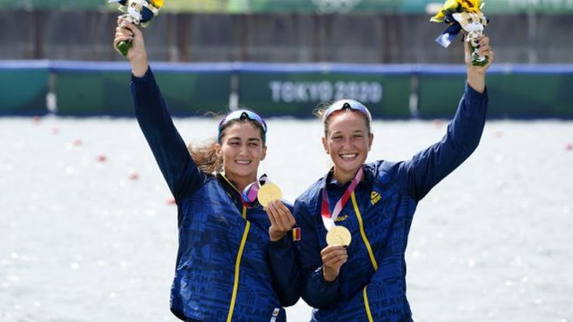 JO 2020 | Canotaj: România, medaliată cu aur la Tokyo în proba de dublu vâsle feminin