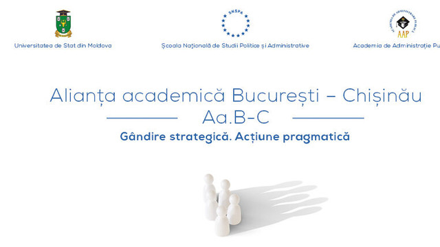 O nouă Alianță academică București – Chișinău: SNSPA, Universitatea de Stat din Moldova și Academia de Administrație Publică din Chișinău