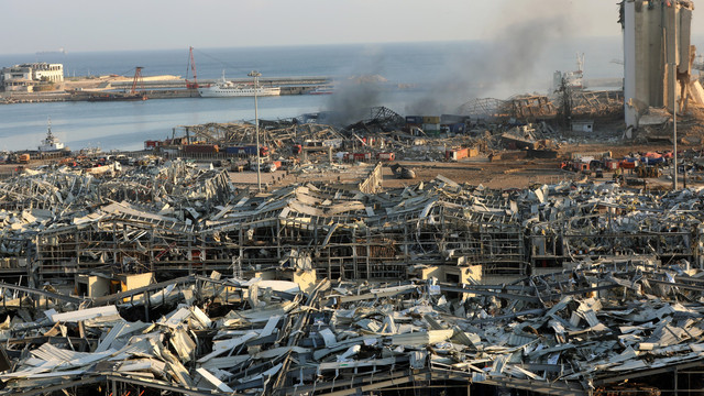 Un an de la explozia din Beirut, una dintre cele mai puternice deflagrații non-nucleare din istorie