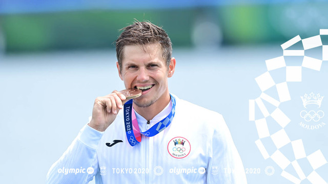 Canotorul Serghei Tarnovschi a cucerit medalia de bronz la Jocurile Olimpice de la Tokyo
