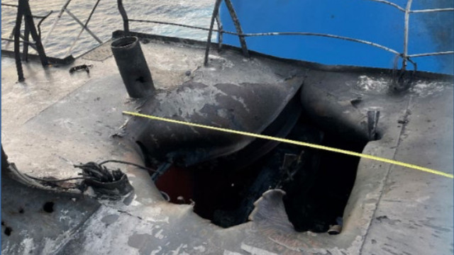 Petrolierul Mercer Street a fost atacat cu o dronă-kamikaze iraniană, care a făcut o gaură de 2 metri în cabina pilotului (Raport)
