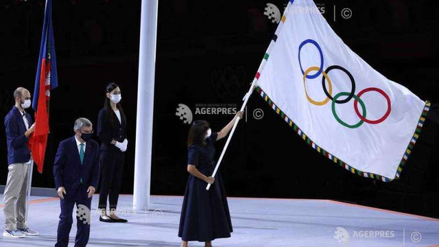 JO 2020 | Drapelul olimpic este așteptat luni la Paris