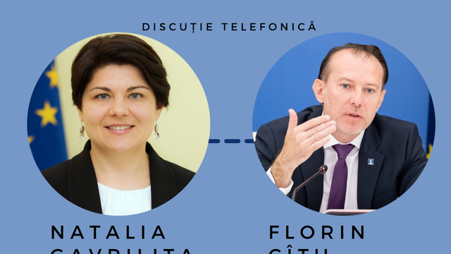 Natalia Gavriliță a avut o discuție telefonică cu premierul României, Florin Cîțu. Cei doi premieri au agreat demararea pregătirii unei ședințe comune de guvern la Chișinău