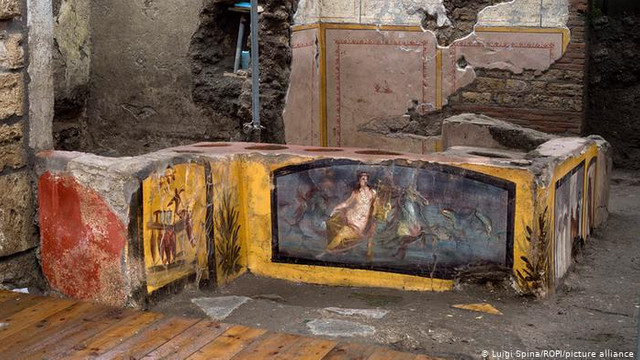 Restaurant roman antic din Pompei va fi redeschis pentru public