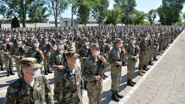 Ceremonia de depunere a jurământului militar se va desfășura fără prezența rudelor
