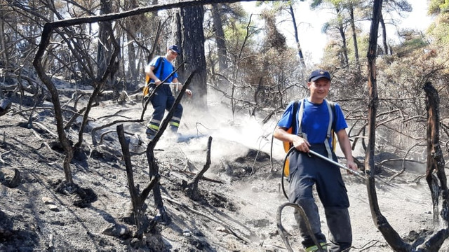 Pompierii moldoveni care au luptat cu incendiile forestiere în Grecia vor ajunge astăzi acasă / VIDEO