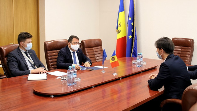 Ministrul Economiei a discutat cu șeful Delegației UE despre Planul de redresare economică pentru R. Moldova